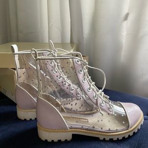 Sophia Webster transparent boots